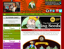 Tablet Screenshot of cropkingseeds.com